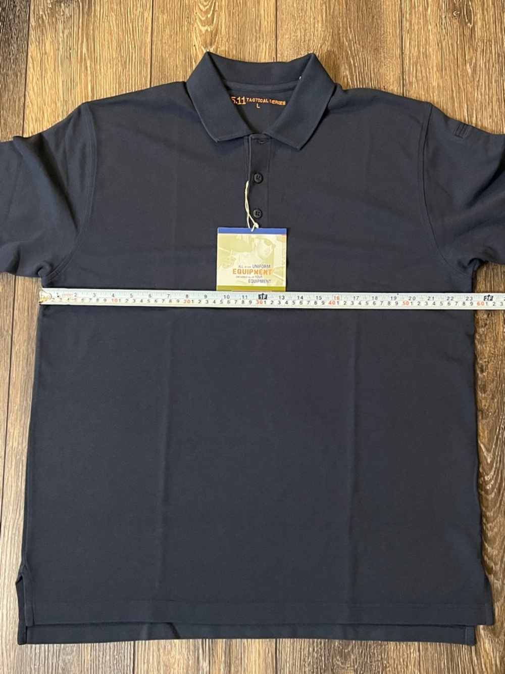 NWT 5.11 Tactical Series Men's Navy Blue Polo Shirt Size Large - Picture 8 of 9